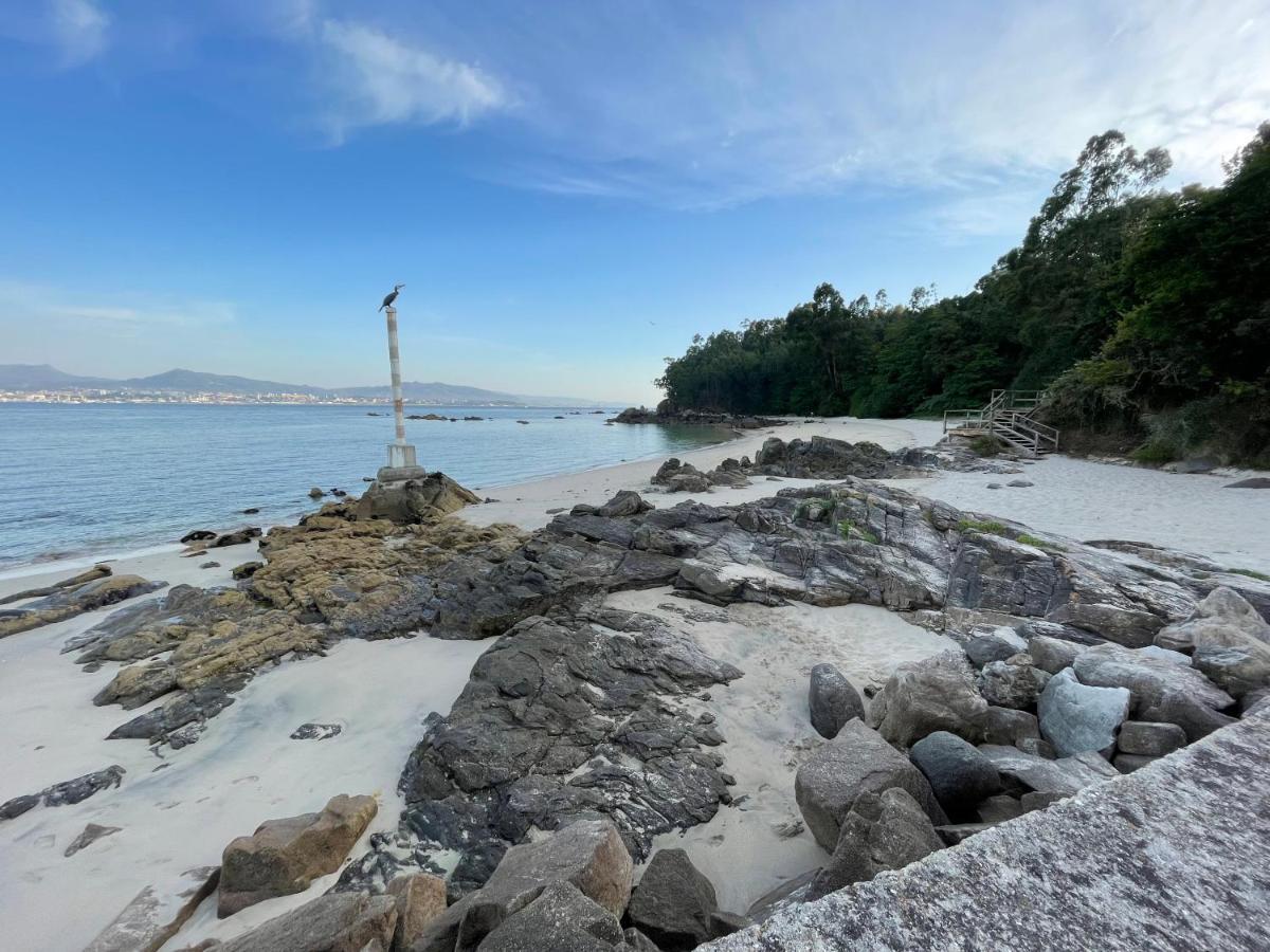 Ferienwohnung Atico En Moana- Playa A Xunqueira, A 15 Min De Vigo Exterior foto