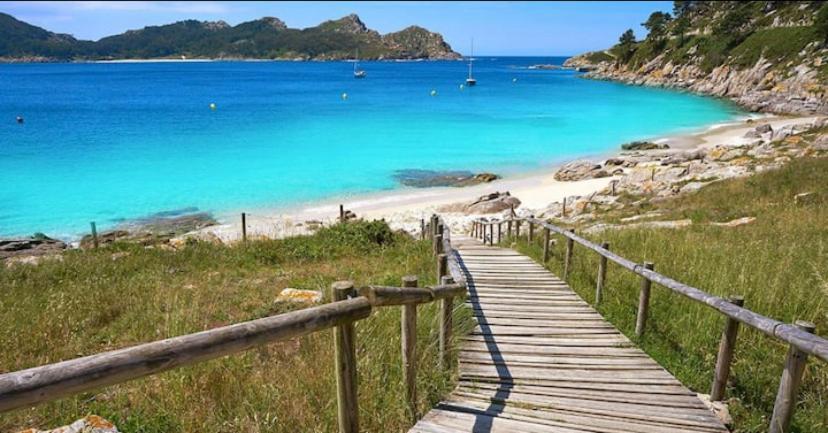 Ferienwohnung Atico En Moana- Playa A Xunqueira, A 15 Min De Vigo Exterior foto